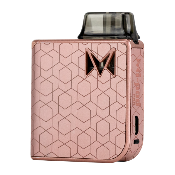Available here in Rose Alloy, experience the most luxurious pod system with Mi-Pod PRO