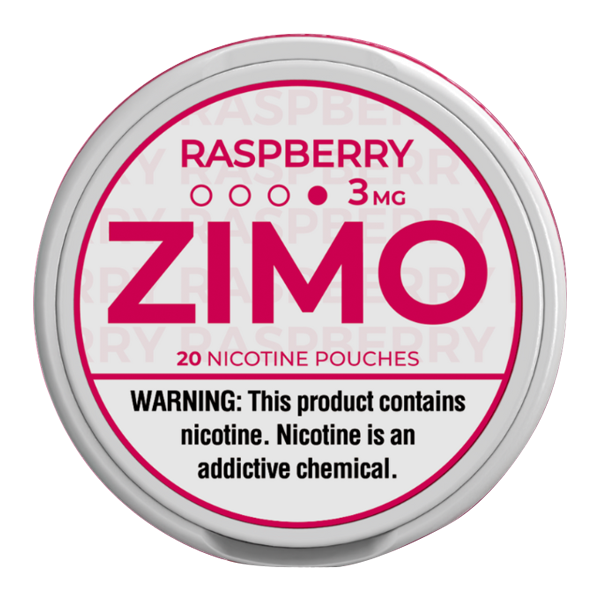 Raspberry ZIMO Pouches 3mg 