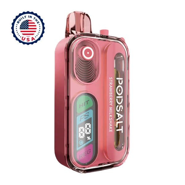 Strawberry Milkshake POD SALT Hit 40K vape