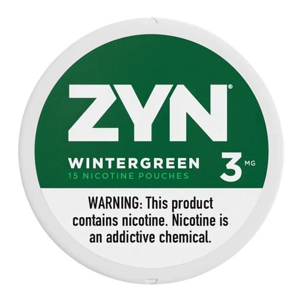 Wintergreen ZYN Pouches 3MG