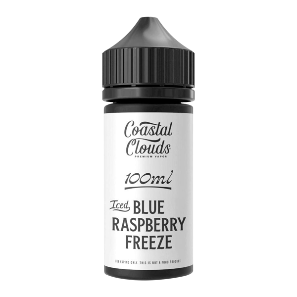 Blue Raspberry Freeze ICED Coastal Clouds 100ml