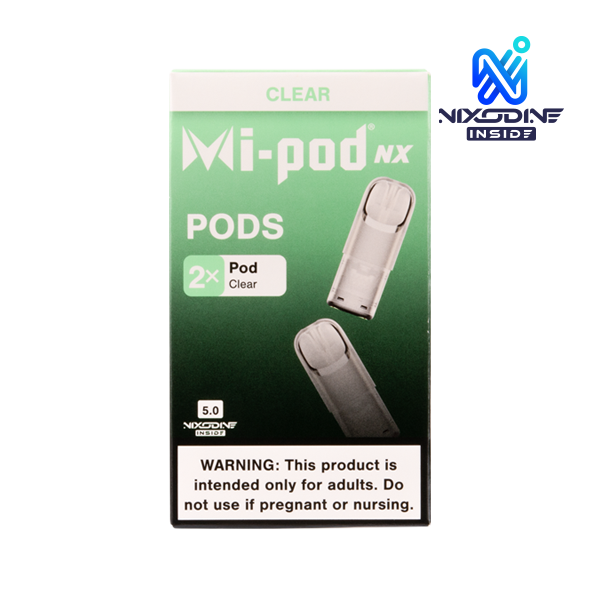 Clear MI-POD NX 2pk Pods