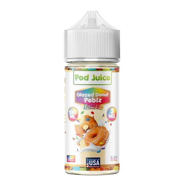 Glazed Donut Pebz POD JUICE 100ml
