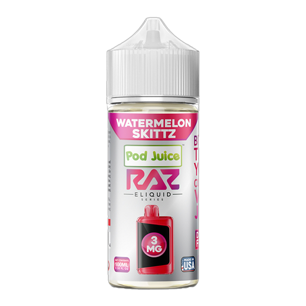 Watermelon Skittz RAZ X POD JUICE 100ml