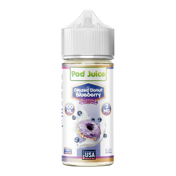 Glazed Donut Blueberry POD JUICE 100ml