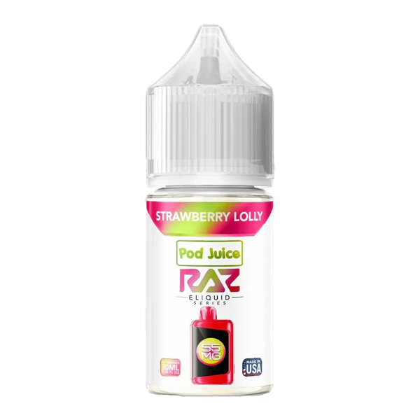 Strawberry Lolly RAZ X Pod Juice 30mL