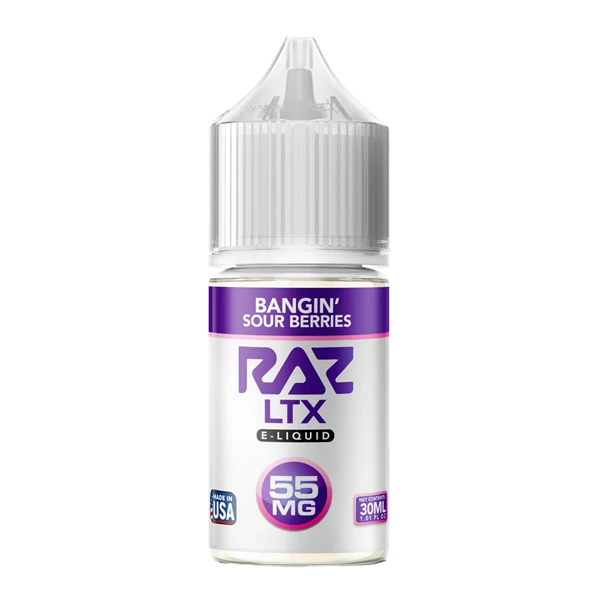 Bangin Sour Berries RAZ X Pod Juice 30mL