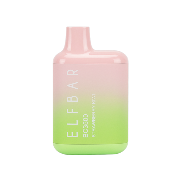 Strawberry Kiwi Elf Bar 3500 Puff Rechargeable Disposable Vape Device