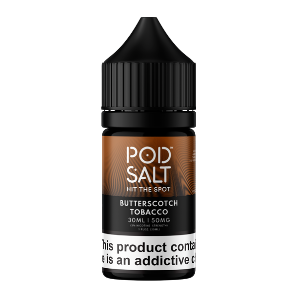 Butterscotch Tobacco POD SALT Onyx Salts 30ml