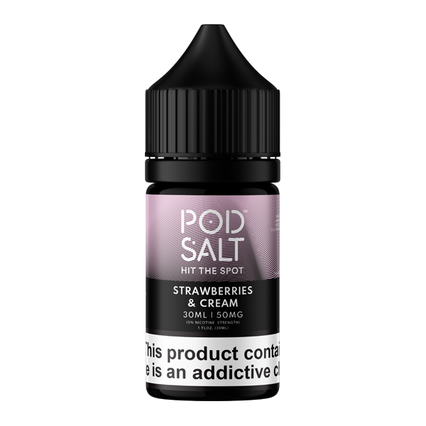 Strawberry & Cream POD SALT Onyx Salts 30ml