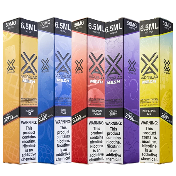 VaporLax Mesh Vape Sampler Pack