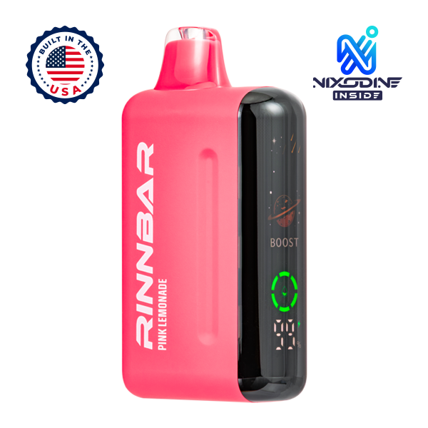 Pink Lemonade RINNBAR 50000 Nixodine Vape