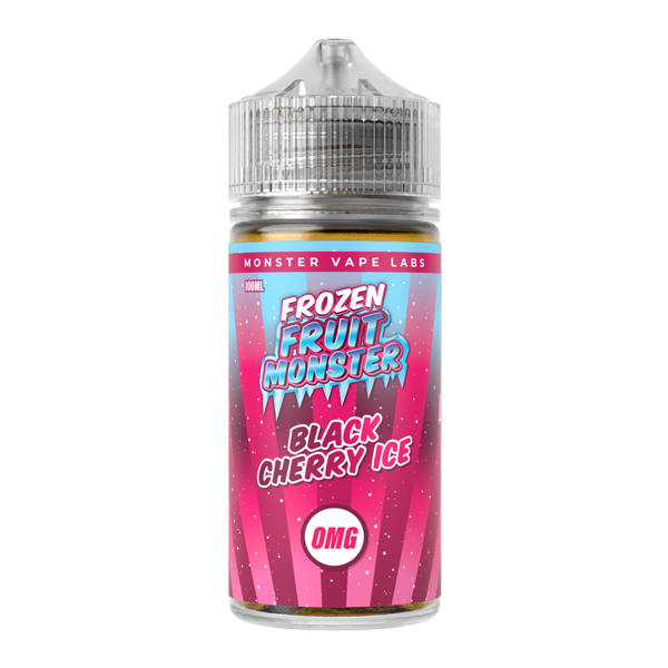 Black Cherry Ice MONSTER LABS Frozen Fruit Monster ZERO Nicotine 100ml