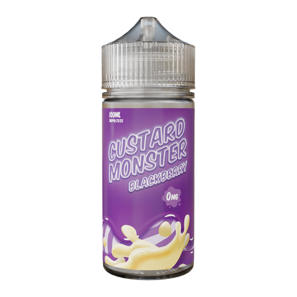 Blackberry MONSTER LABS Custard Monster ZERO Nicotine 100ml