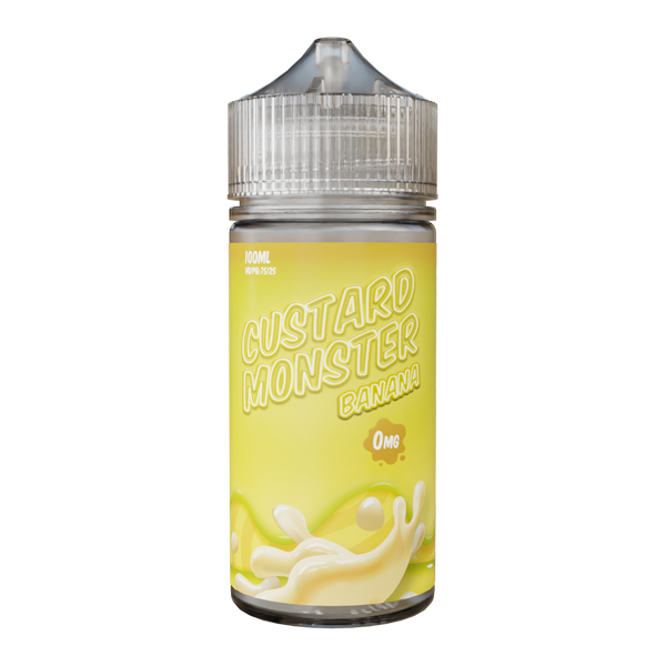 Banana MONSTER LABS Custard Monster ZERO Nicotine 100ml
