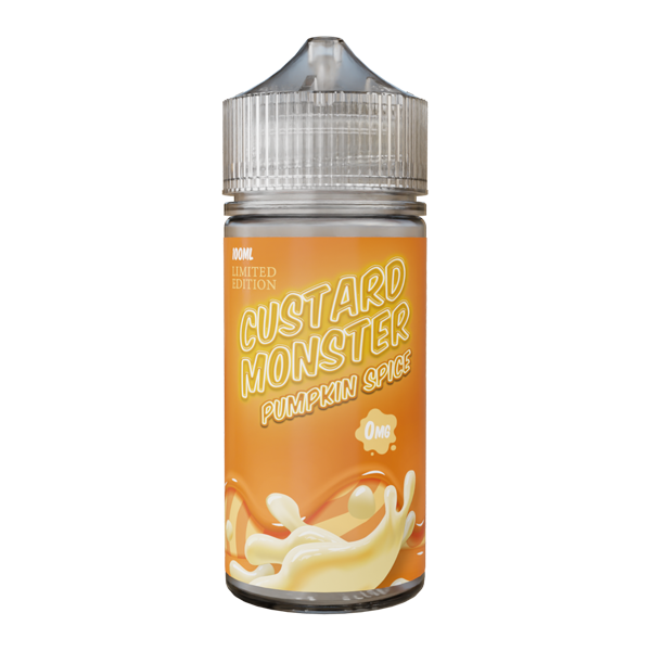 Pumpkin Spice MONSTER LABS Custard Monster ZERO Nicotine 100ml