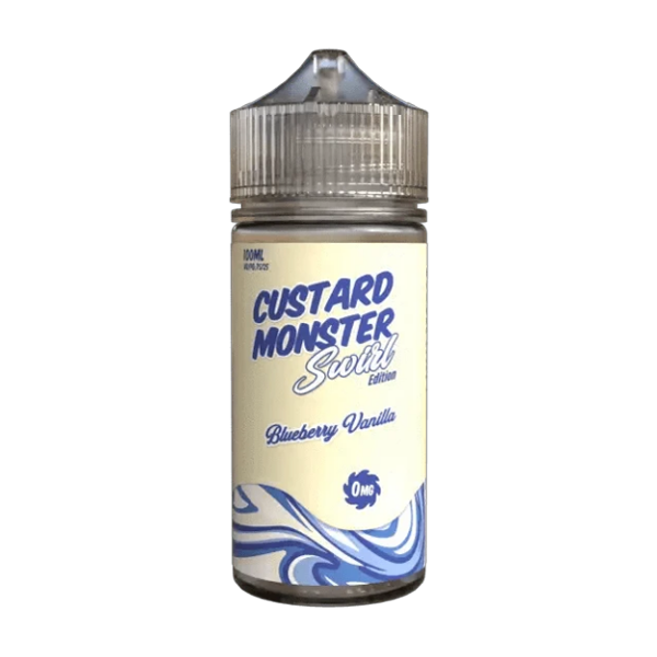 Blueberry Vanilla MONSTER LABS Custard Monster ZERO Nicotine 100ml
