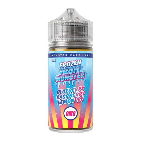 Blueberry Raspberry Lemon Ice MONSTER LABS Zero Nic 100mg
