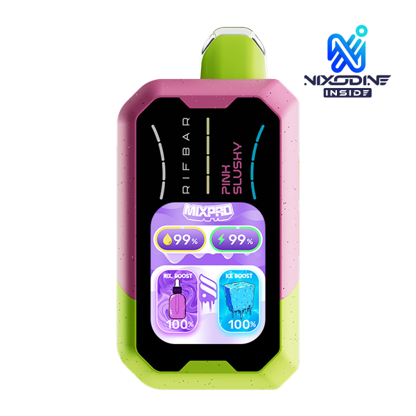 Pink Slushy RIFBAR MIXPRO ICE (Nixodine)