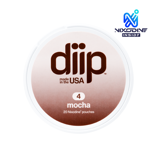 4 Mocha DIIP Reset Nixodine Pouches