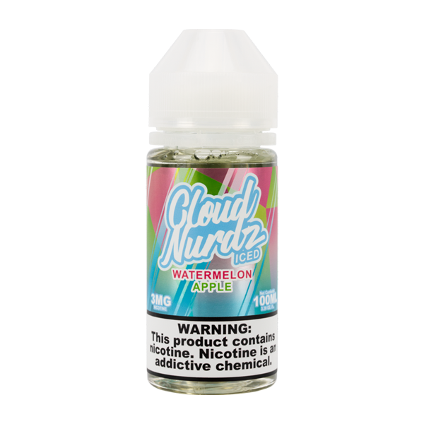 Iced Watermelon Apple Cloud Nurdz E-Juice