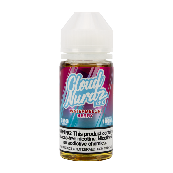 Iced Watermelon Berry Cloud Nurdz E-Juice