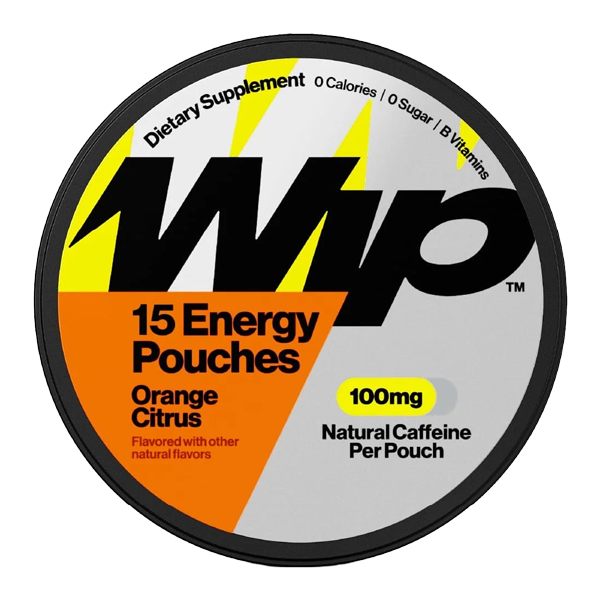 Orange Citrus WIP Energy Pouches