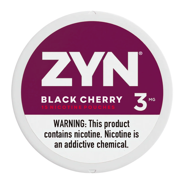 Black Cherry ZYN Pouches 3mg