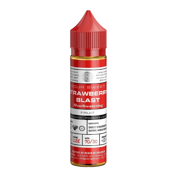 Strawberry Blast BSX Vapor eJuice