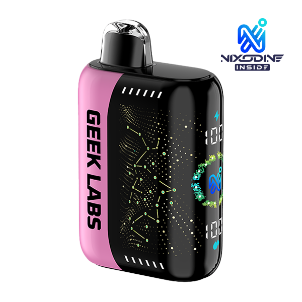 Juicy Peach Ice GEEK LABS Pulse X 50K Nixodine