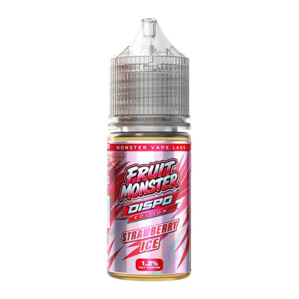 Strawberry Ice Fruit Monster Salts (Dispo Edition) 1.2%