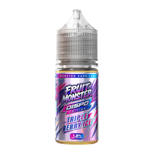 Triple Berry Ice Fruit Monster Salts (Dispo Edition) 1.2%