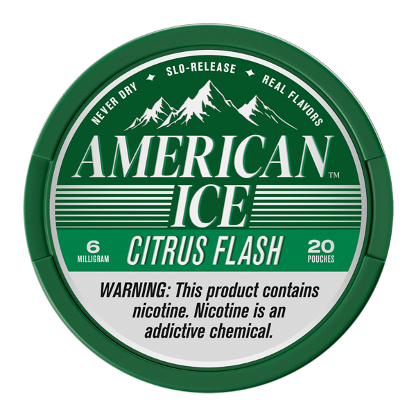Citrus Flash American Ice Pouches