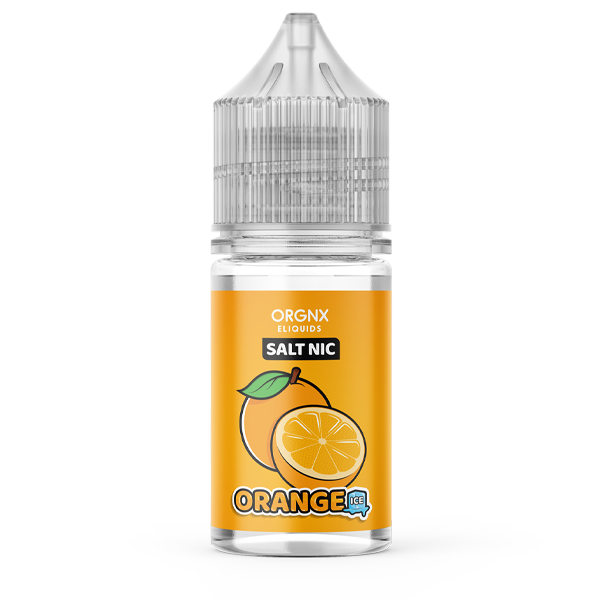 Orange Ice Orgnx Salt Nic Vape Juice