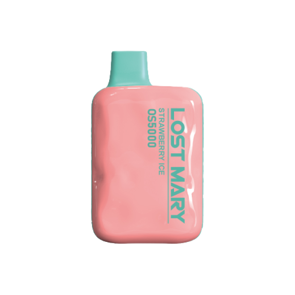 Strawberry Ice Lost Mary OS5000 Vape