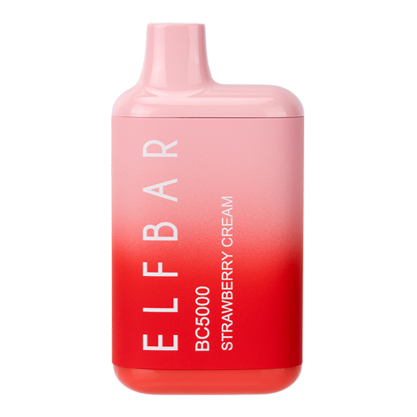 Strawberry Cream Elf Bar BC5000 Disposable Vape