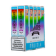 Snow Cone Ice Esco Bar Fruitia Vape Bundle