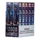 Blue Razz Ice Kangvape Onee Stick Vape 10pk