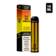 An Pineapple Peach Mango flavor of disposable vape pens, Sirius 2200 made by VaporLax