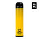 A bulk disposable vape pen with 2200 puffs, the Sirius 2200 flavored with Banana Ice