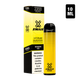 A Banana Ice of disposable vape pens, Sirius 2200 made by VaporLax