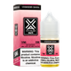 Strawberry Banana by VaporLax Salts is a fruity flavored vape juice, blended with nicotine salts