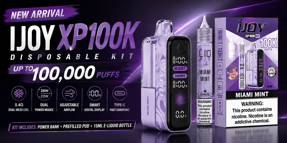 Meet the IJOY XP 100K Disposable 