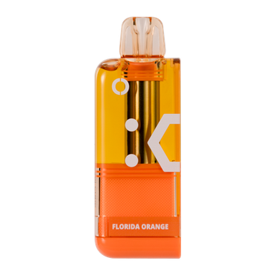 florida twist vape flavor Orange Off Stamp X-Cube Disposable (Crystal) FLAVORS:BLACKBERRY BLUEBERRY 3.7V 510 Thread Vape Switch:Slix Disposable Vape