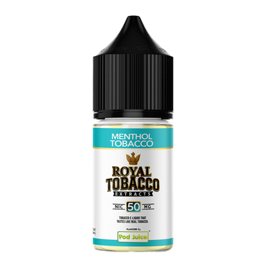 tobacco blend vape juice Menthol Royal Tobacco Extracts X Pod (30ml) 10000 Color:Limited Edition JGold Crown - Sage Researching Can You Still