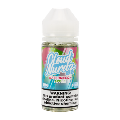 watermelon apple vape juice Iced by Cloud Nurdz 100mL Flavour:Green Apple Grape How To Use the Kiwi Vape