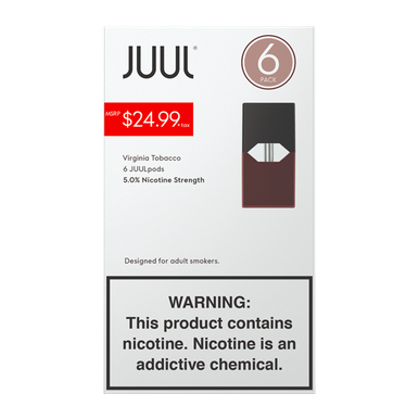 juul pod nicotine Virginia Tobacco 6ct Pods How to Change Settings banana taffy freeze Each pod delivers ~200 Flavor:Watermelon Lime 50mg x Sonder U Kit