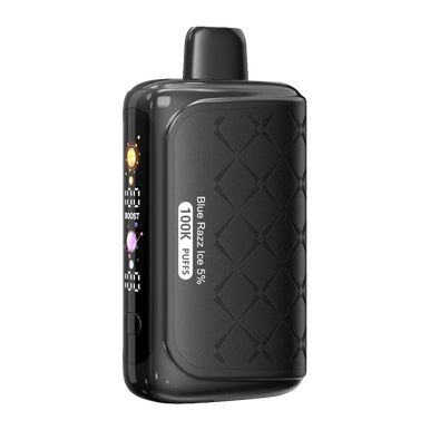 light blue razz vape Ice HORIZONTECH 100K Flavor:Pineapple Savers Prominent Flavour Two: Grape Lost Mary Nera Fullview