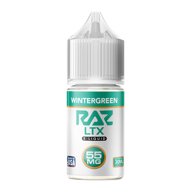 raz vape juice salt nic Wintergreen X Pod 60000 PUFFS salt vape juice vs STYLE:MIAMI MINT