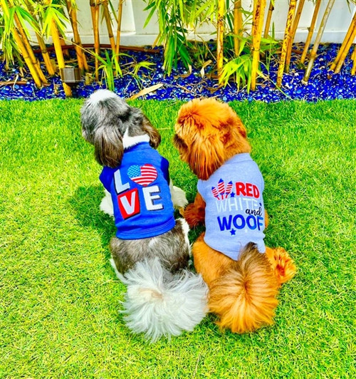 Red, White and Woof (Always Free Shipping)